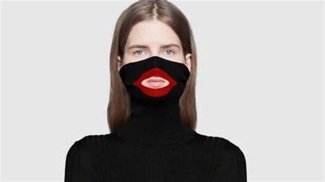 gucci blackface scarf